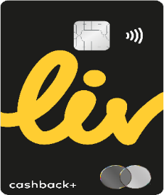 LIV Cashback+ Credit Card
